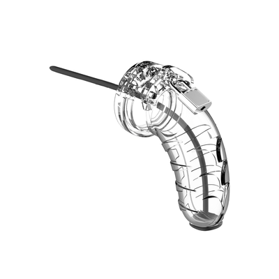 Modell 16 Keuschheitscockkäfig mit Harnröhre - 4,5 / 11,5 cm