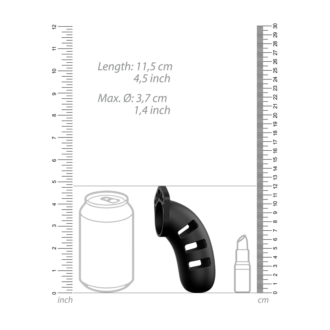 Modell 21 Keuschheitscockkäfig - 4,5 / 11,5 cm