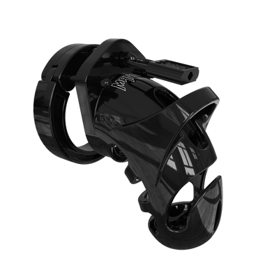Modell 25 - Keuschheitskäfig - 3,5'' / 9 cm - Schwarz