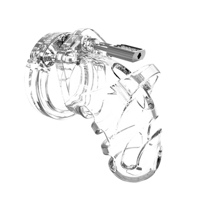Modell 25 - Keuschheitskäfig - 3,5'' / 9 cm - Transparent