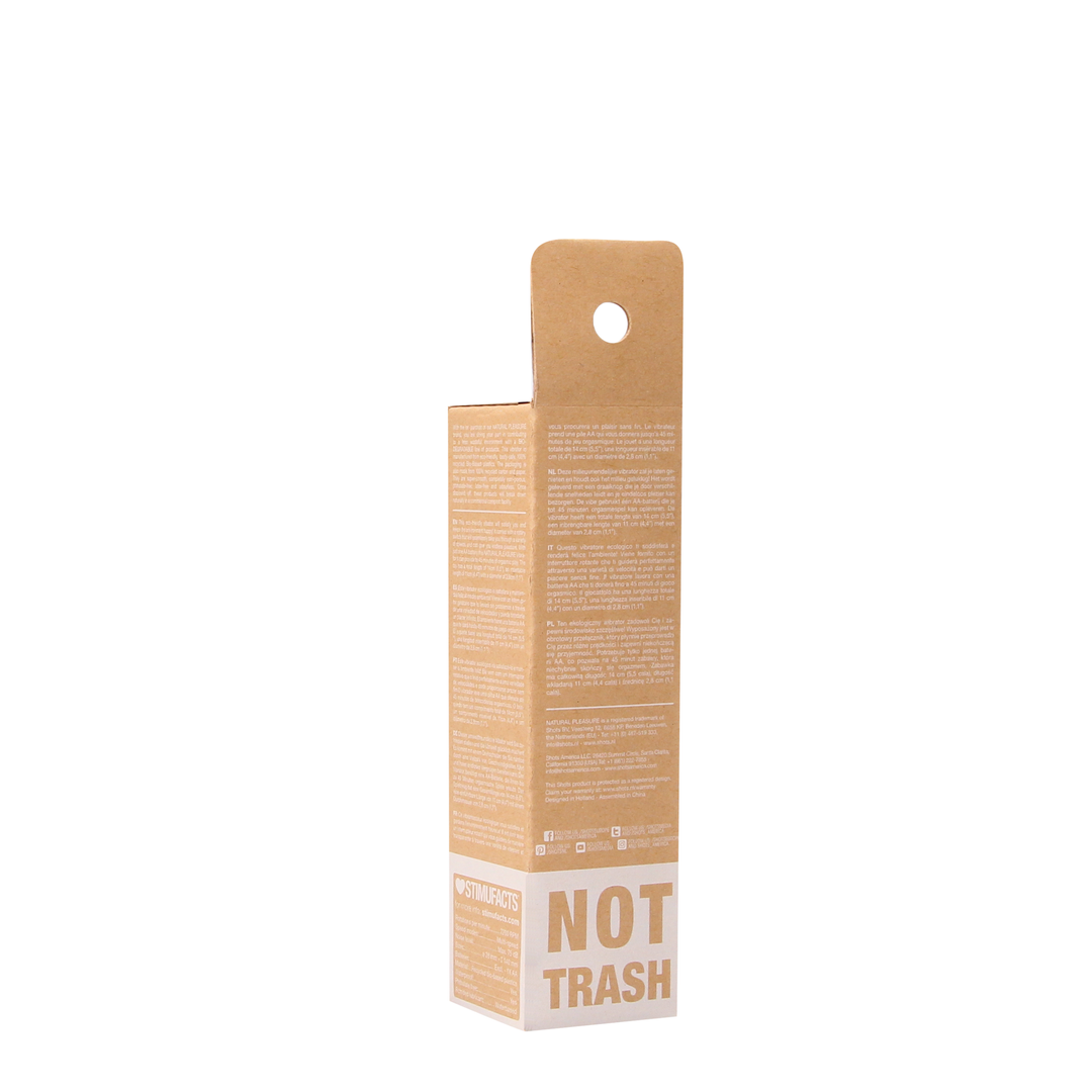 Biologisch abbaubarer Vibrator - 5,5 / 14 cm