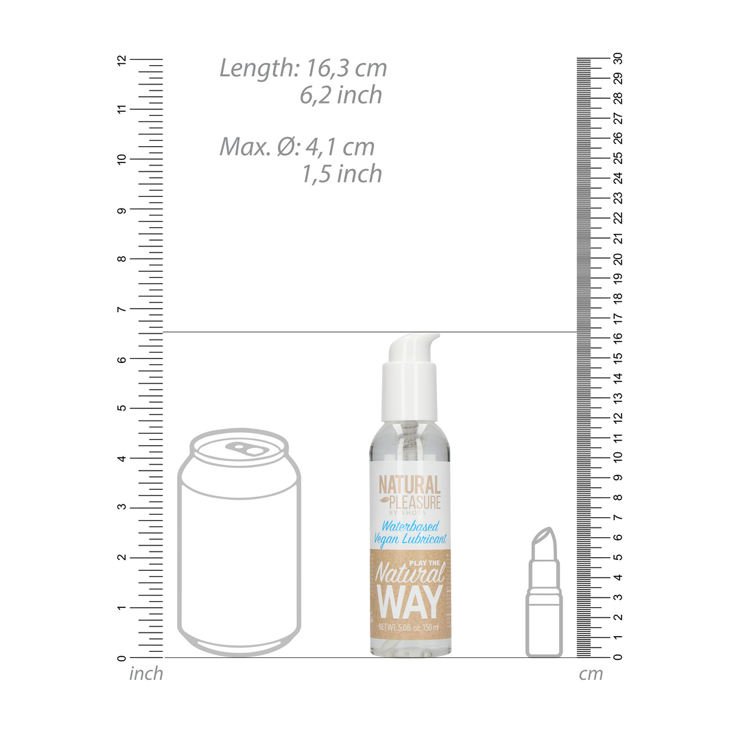 Vegan wasserbasierte Gleitmittel - 5 fl oz / 150 ml