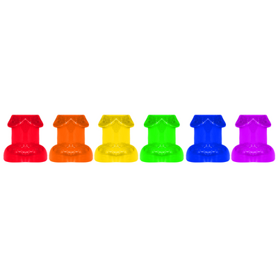 Regenbogen Shotglas Set