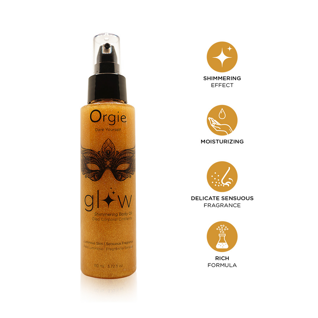 Glow - Schimmerndes Body Öl - 3,72 fl oz / 110 ml