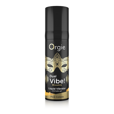 Dual Vibe! Kissable Flüssig-Vibrator - Pina Colada - 0,5 fl oz / 15 ml