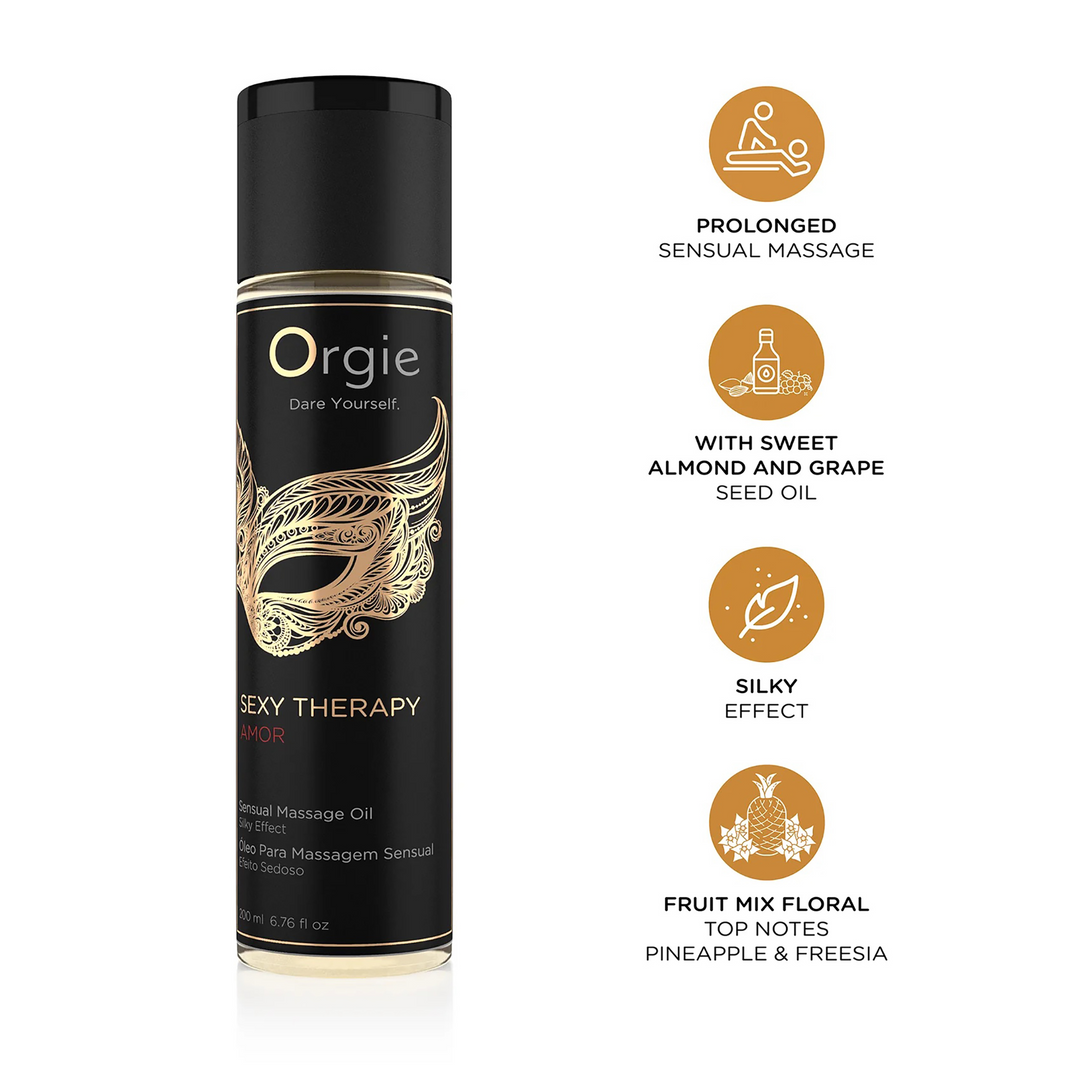Sexy Therapy Amor - Massageöl - 7 fl oz / 200 ml