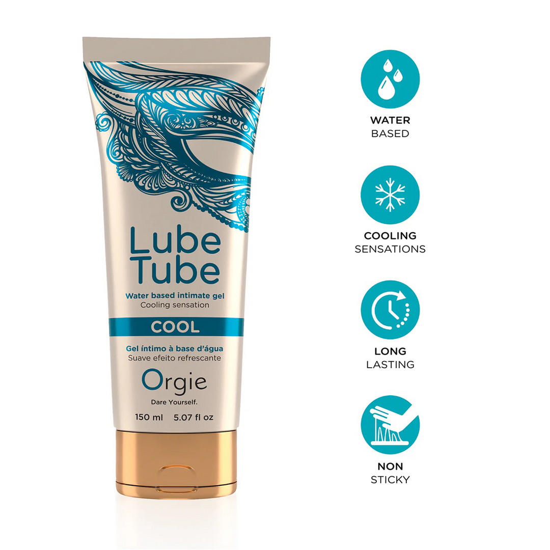 Lube Tube Cool - Wasserbasierte Gleitmittel mit einem Kühleffekt - 5 fl oz / 150 ml