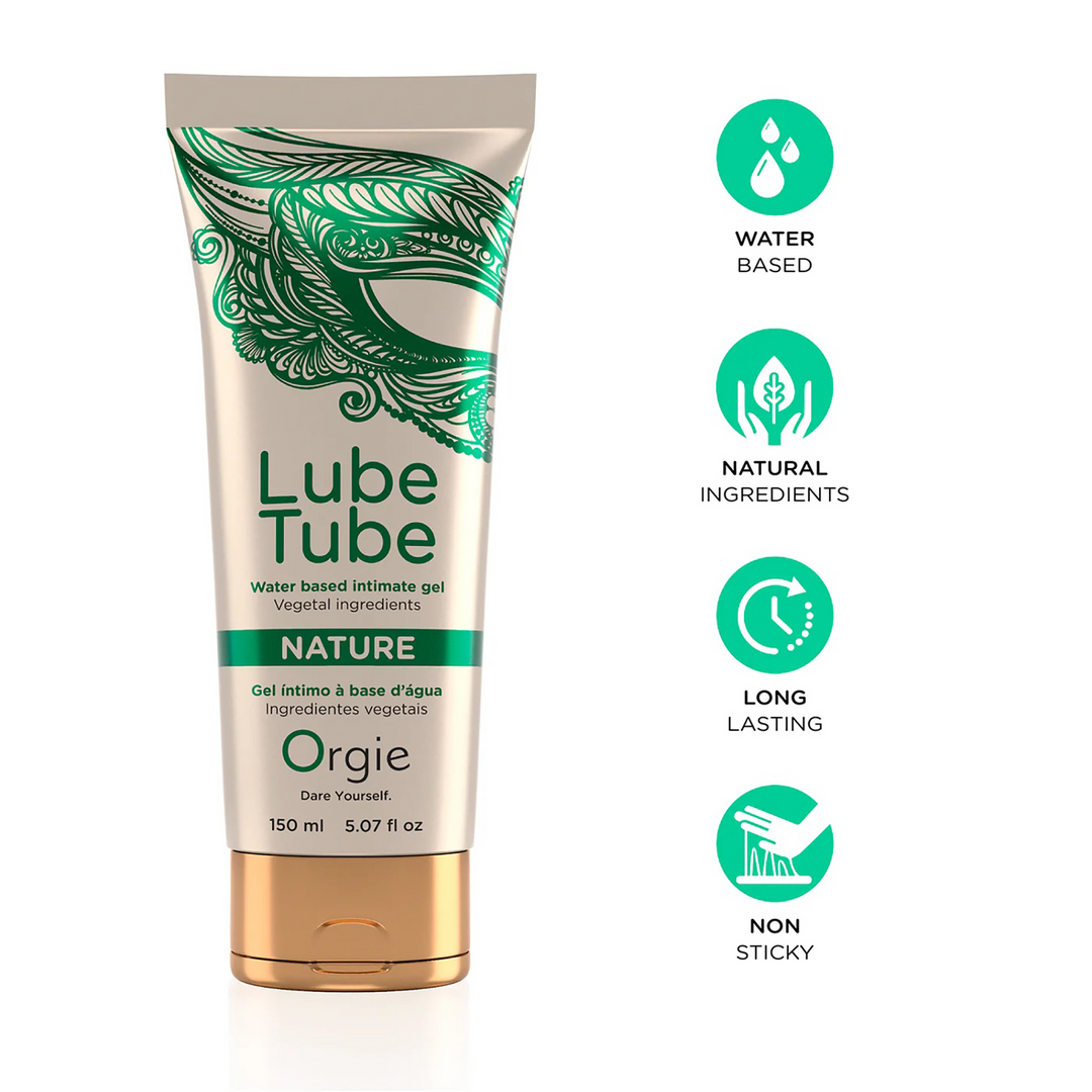 Lube Tube Natur - Wasserbasierter Gleitmittel - 5 fl oz / 150 ml