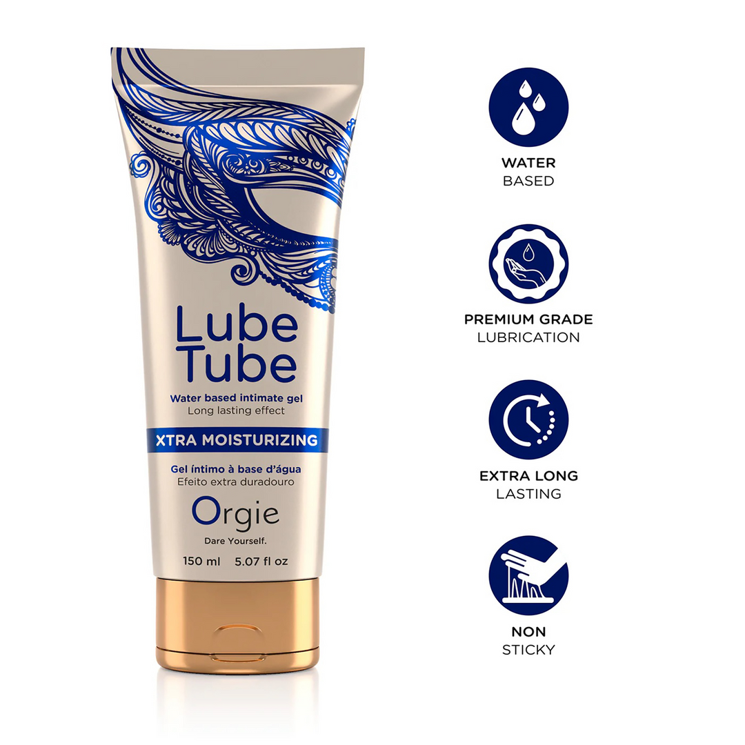 Lube Tube Xtra Lubrication - Wasserbasierter Gleitmittel - 5 fl oz / 150 ml