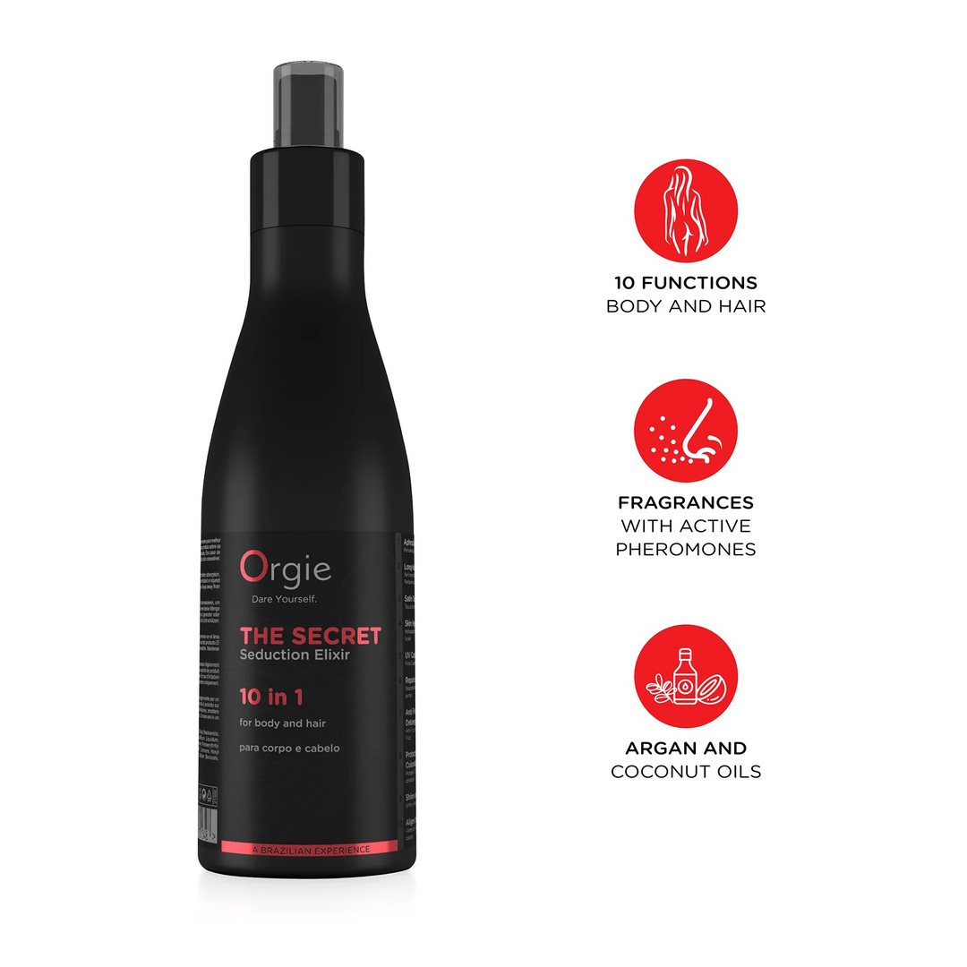 Das Secret Seduction Elixir - Haut- und Haarlotion mit Pheromonen - 7 fl oz / 200 ml