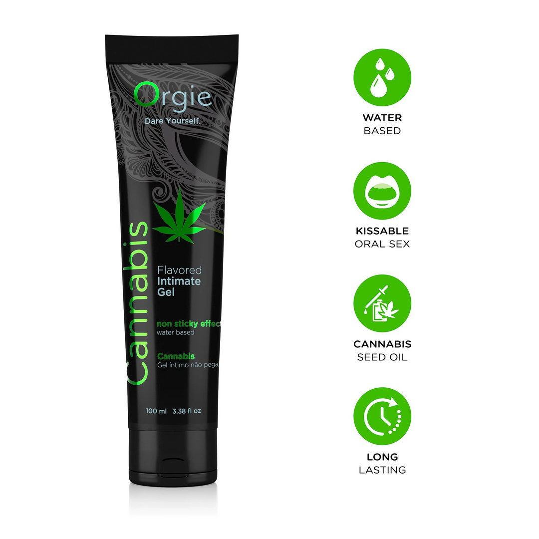 Lube Tube Cannabis - Wasserbasierte Gleitmittel - 3 fl oz / 100 ml