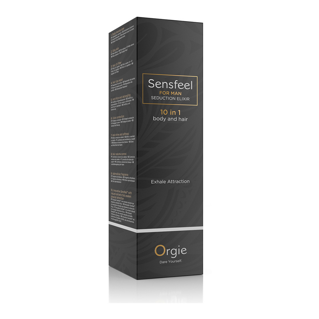 Sensfeel - Haar- und Körperlotion mit Pheromonen für Männer - 3,38 fl oz / 100 ml