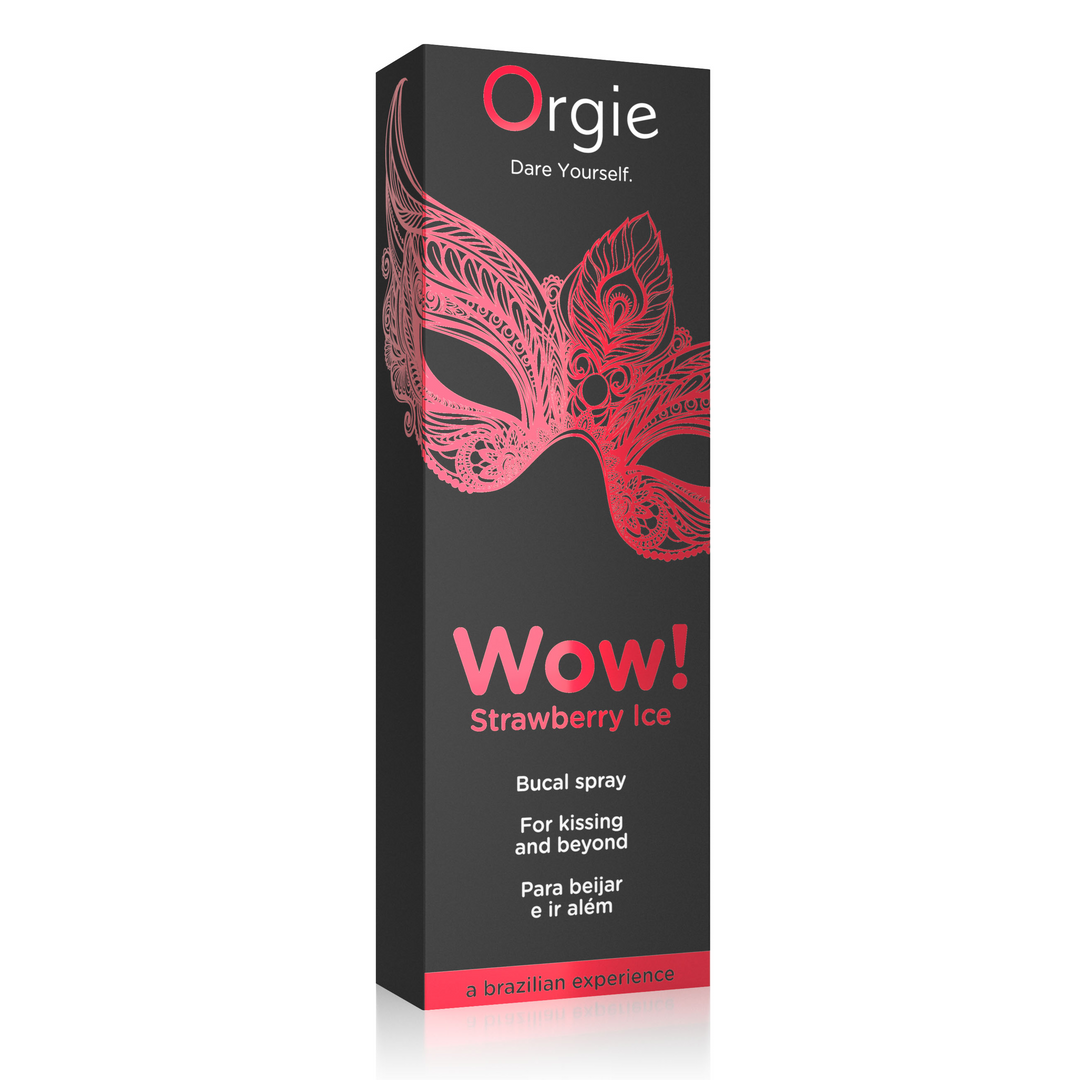 Wow! Erdbeer-Eis - Bucal Spray - 0,34 fl oz / 10 ml
