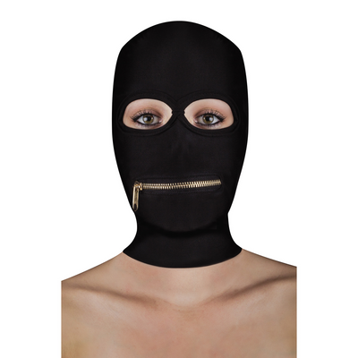 Extreme Reißverschlussmaske mit Mundreißverschluss