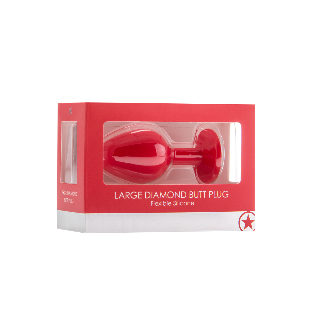 Diamant Butt Plug - Groß