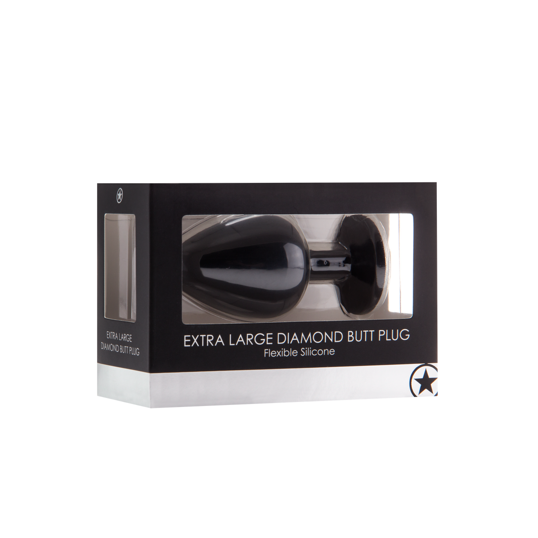 Diamant Butt Plug - Extra Groß