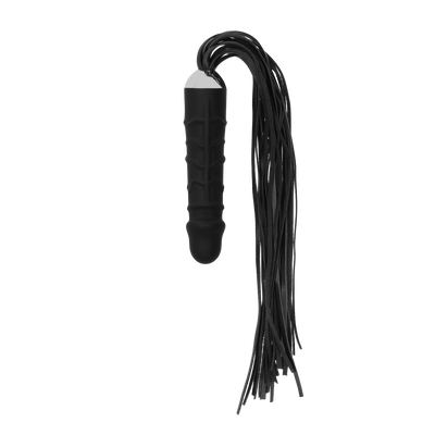 Peitsche mit realistischem Silikon Dildo