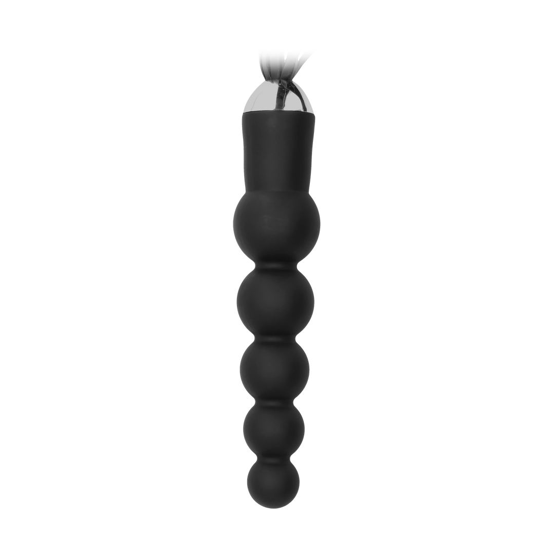 Peitsche mit gebogenem Silikon-Dildo