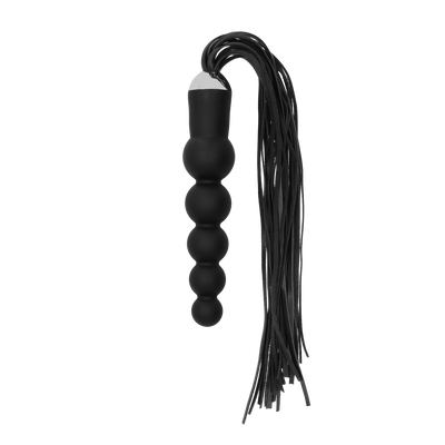 Peitsche mit gebogenem Silikon-Dildo