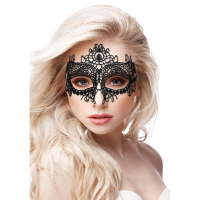 Königin - Schwarze Spitzenmaske