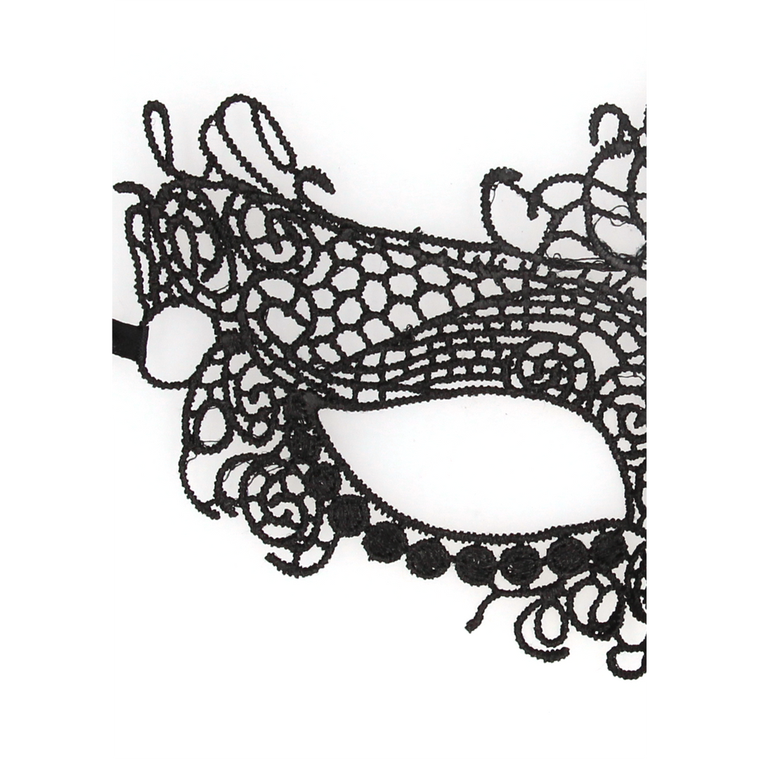 Königin - Schwarze Spitzenmaske