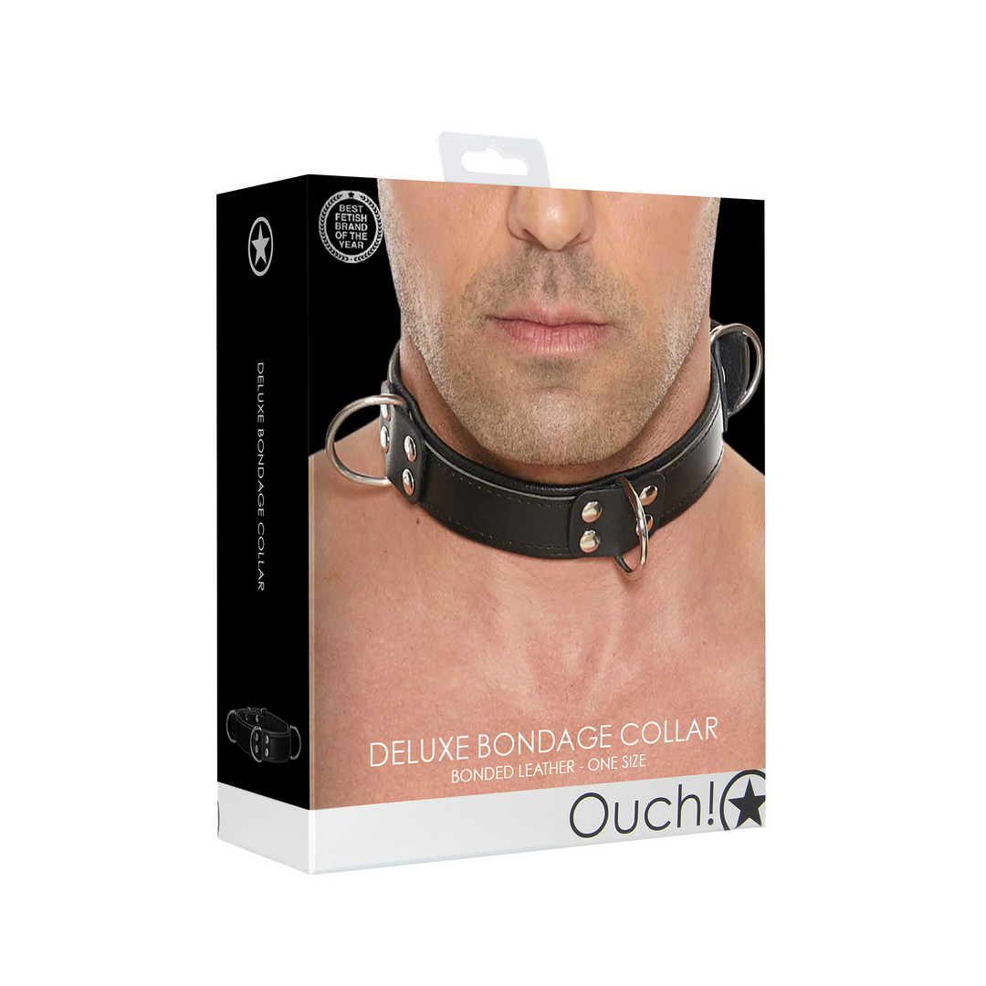 Deluxe Bondage-Halsband - Einheitsgröße