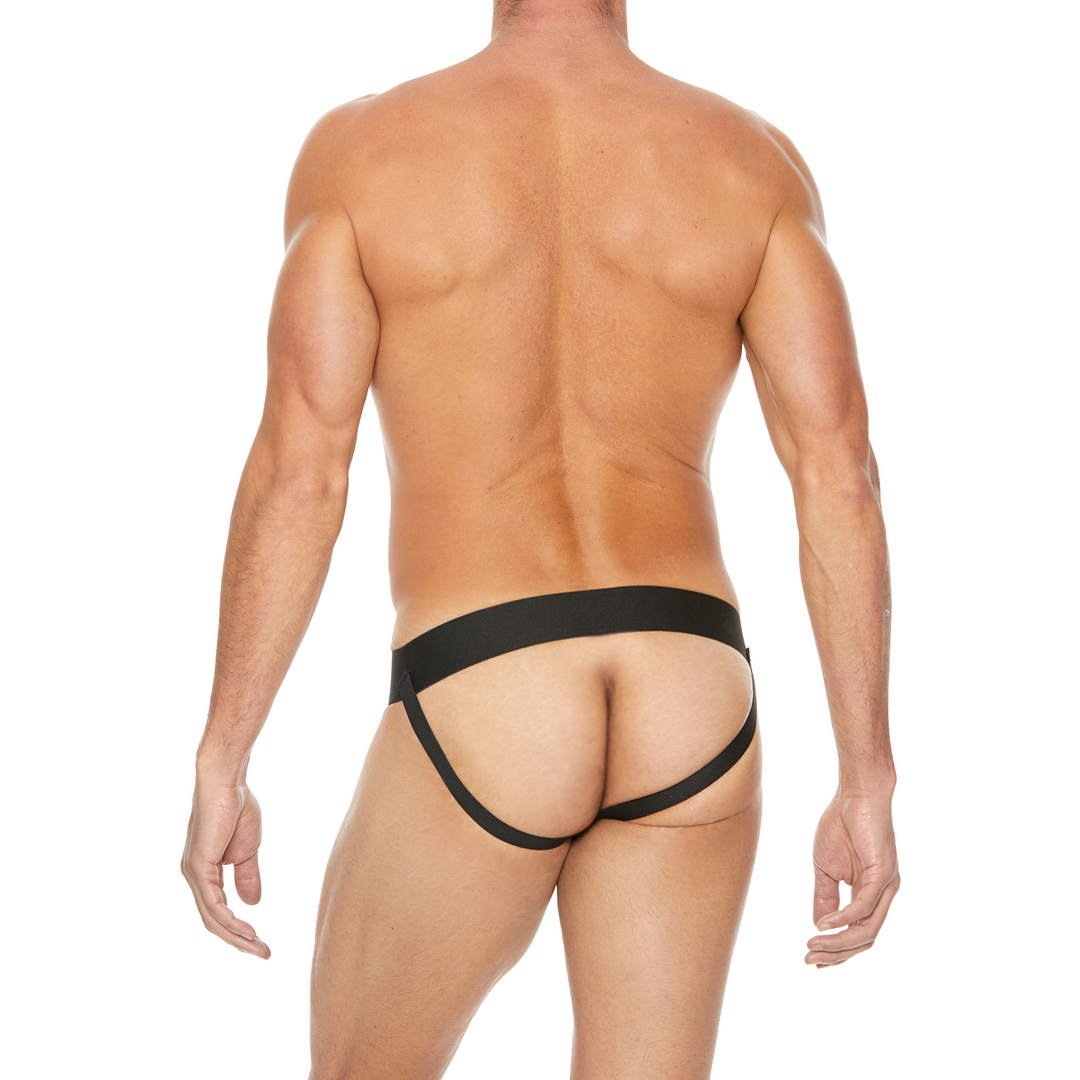 Einfache Vorderseite mit Reißverschluss Jock - L/XL