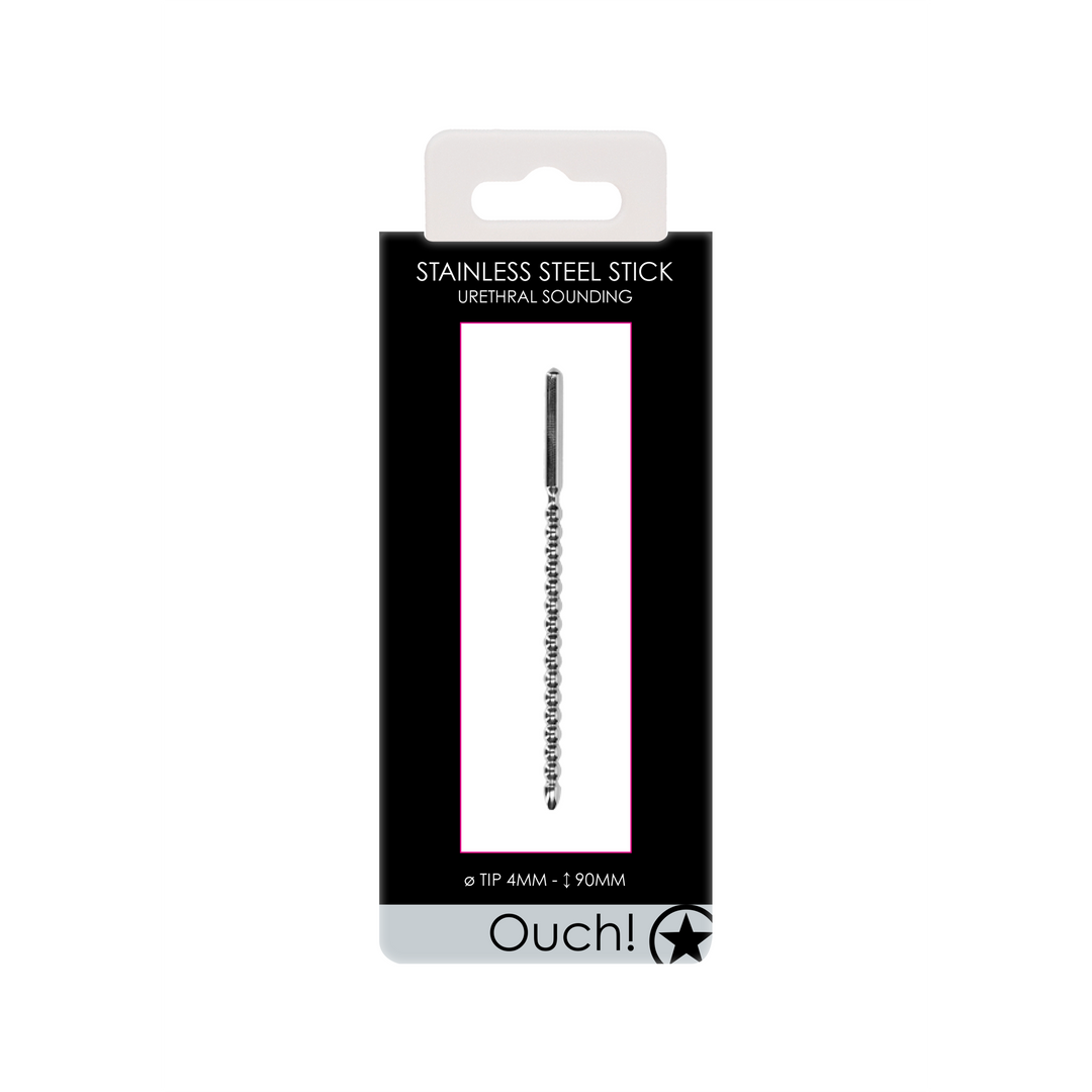 Metal Anfänger Penis Plug - 0,2 / 4 mm