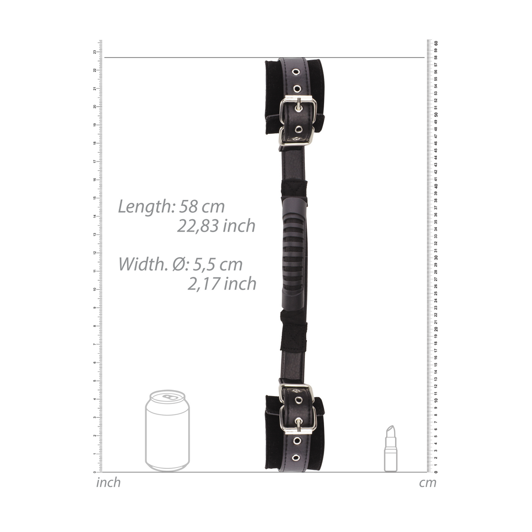 Bonded Leder Handfesseln mit Handgriff