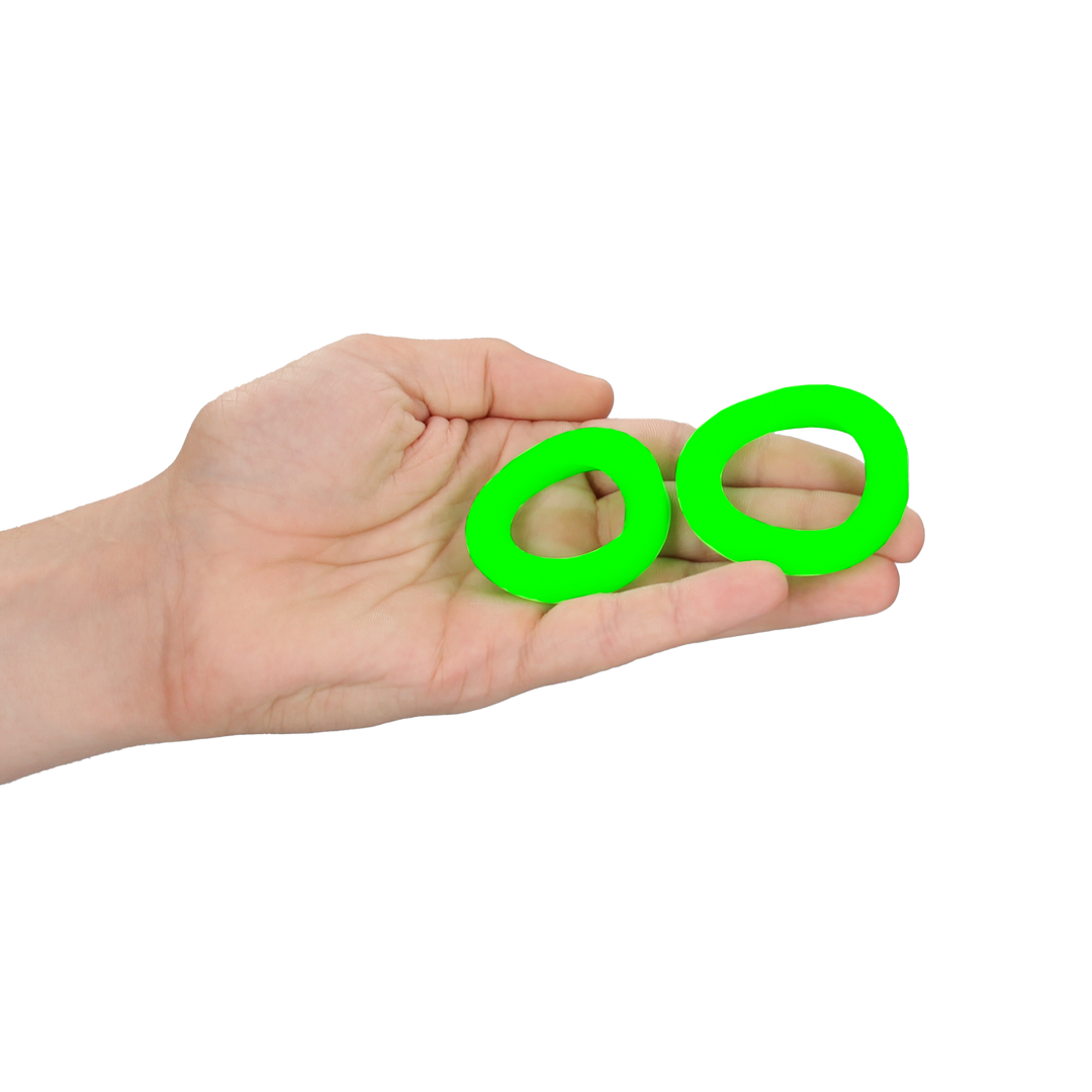 Cockring Set - Leuchtet im Dunkeln - 2 Stück