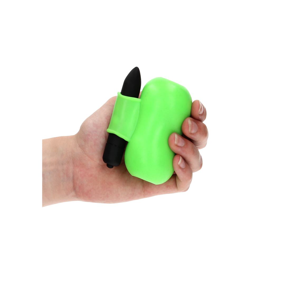 Vibrating Masturbator - Leuchtet im Dunkeln