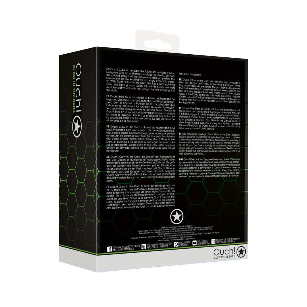 Türbefestigungsset - Leuchtet im Dunkeln