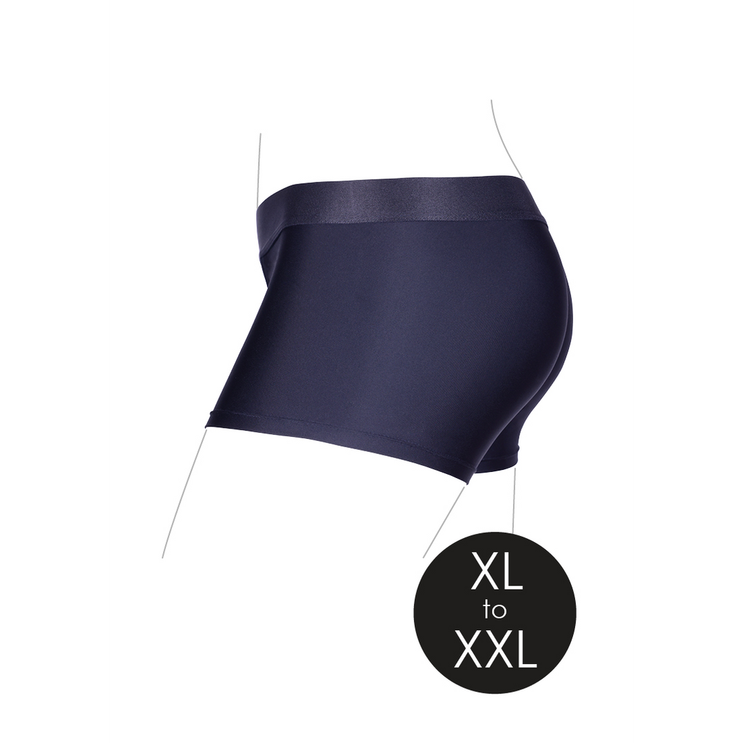Vibrierender Strap-on Boxer - XL/XXL - Schwarz