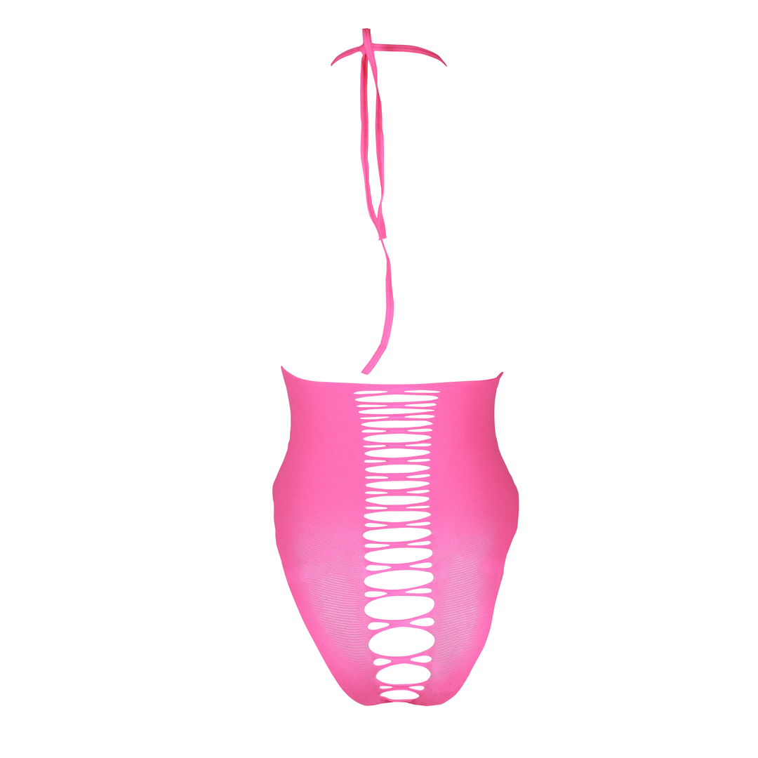 High-Cut Body - Einheitsgröße - Neonpink