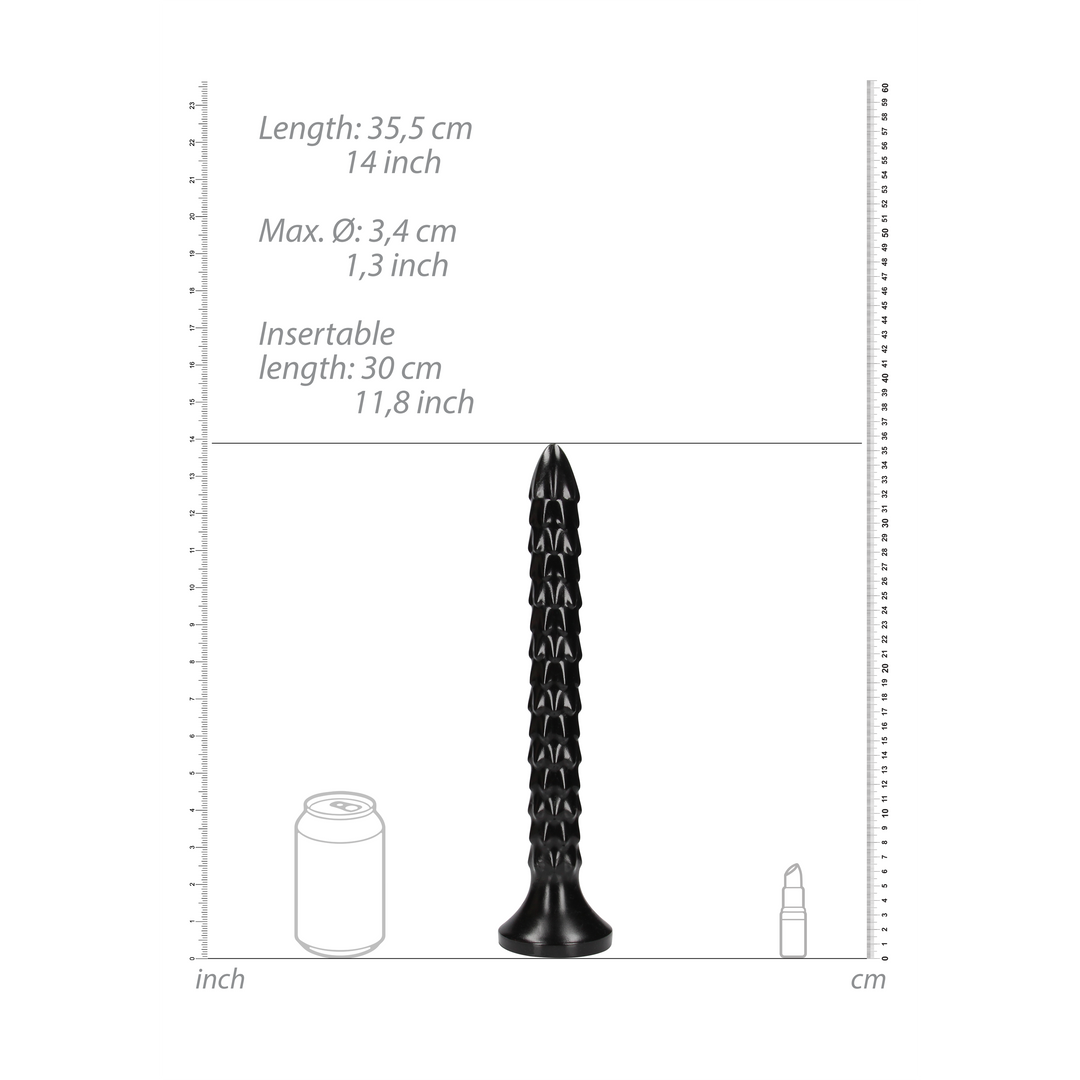 Skalierter Anal-Schlange - 12''/ 30 cm