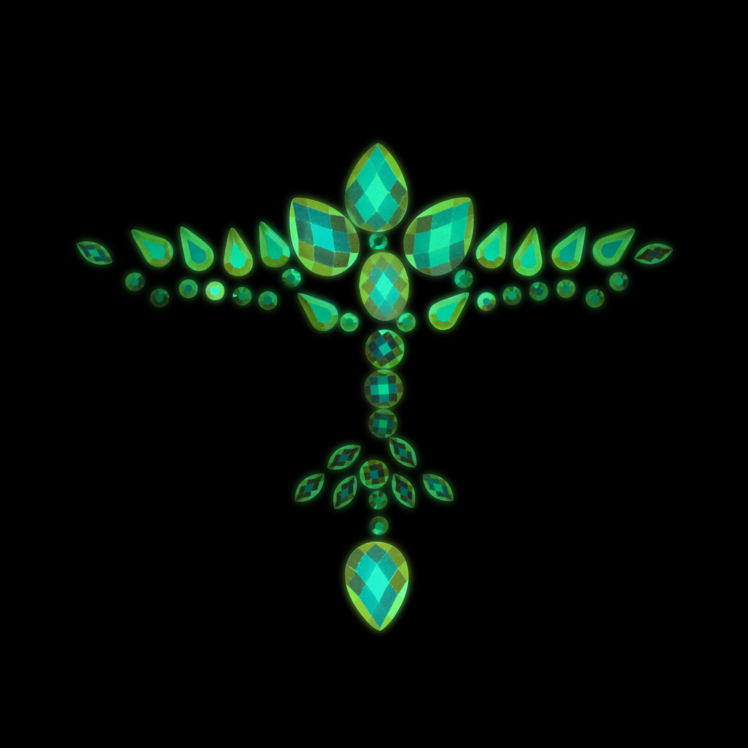 Körper Schmuck Aufkleber - Brust