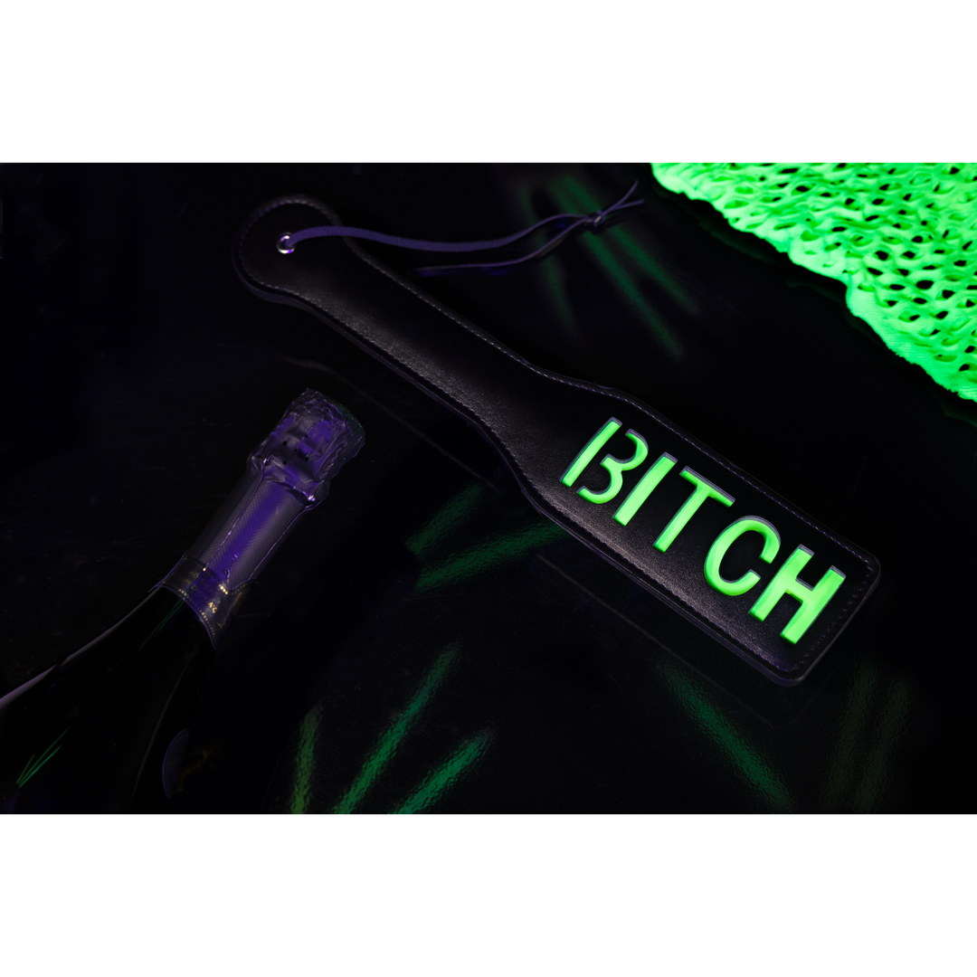 Bitch Paddle - Leuchtet im Dunkeln - Neon Grün