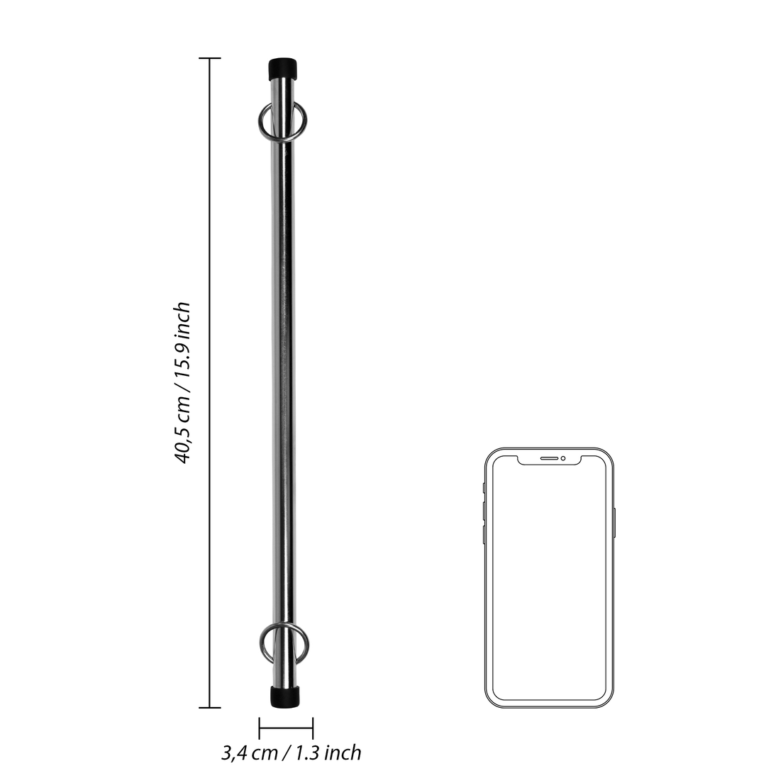 Spreizstange 40 cm - Silber