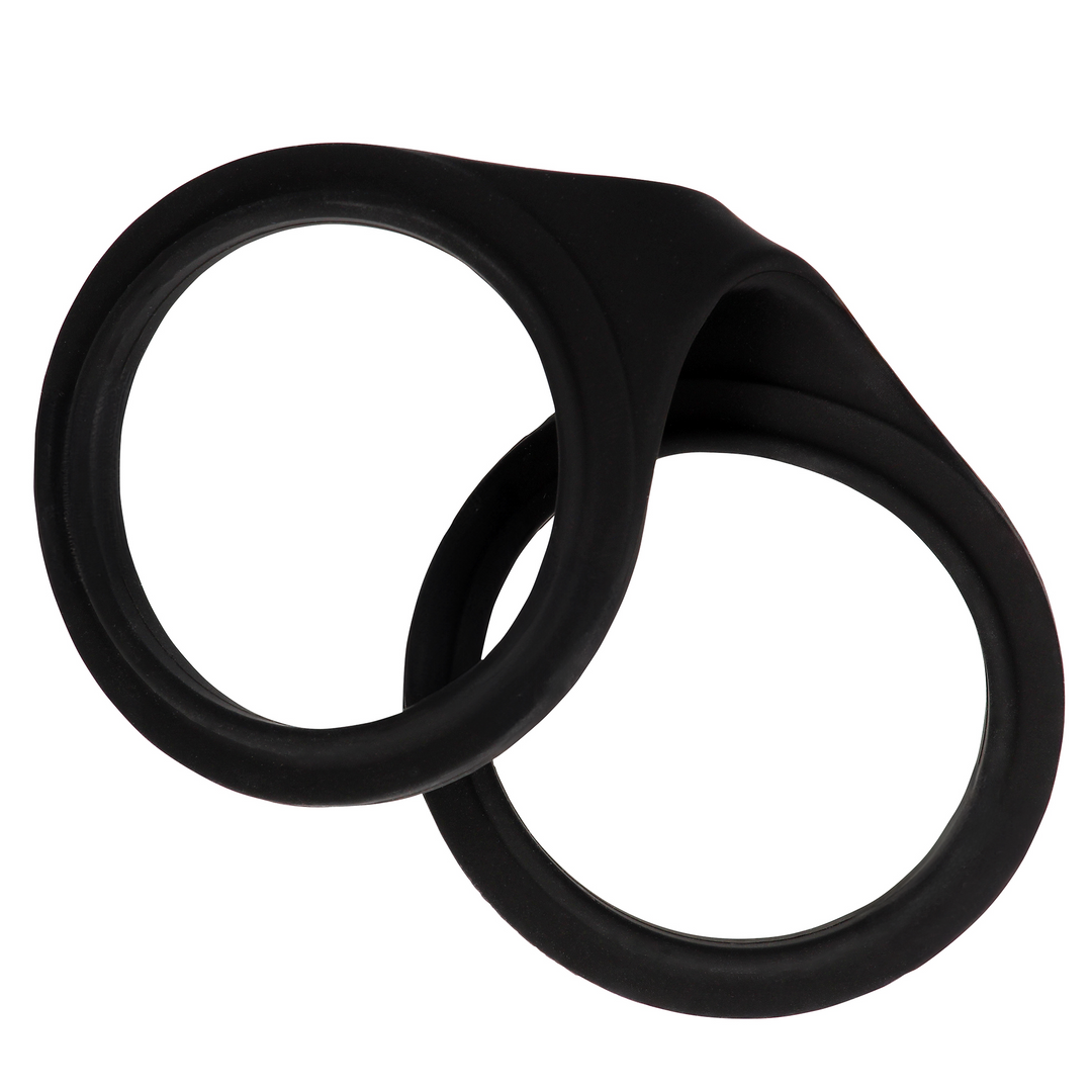 Silikon Handschellen - Schwarz