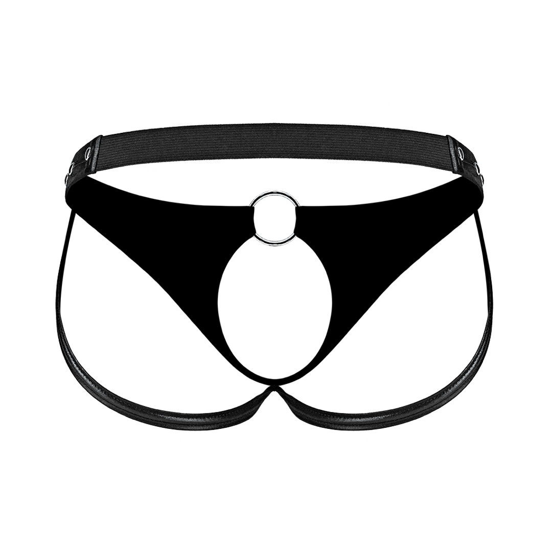 Cyclops - Crotchless Jock - S/M - Schwarz