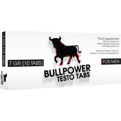 Bull Power Testo Tabs - Stimulierende Tabletten