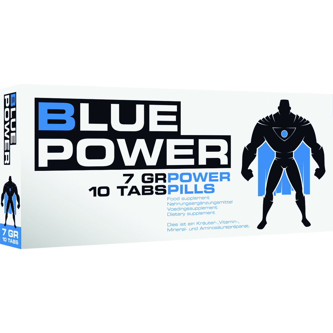 Blaue Kraft - Stimulierung Kapseln