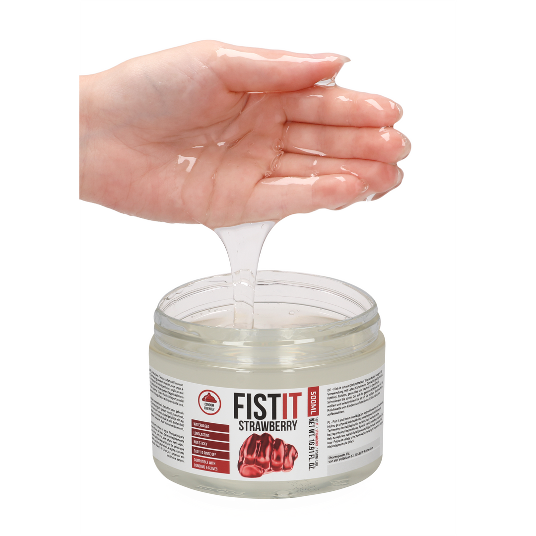Extra Dick Gleitmittel - Erdbeere - 17 fl oz / 500 ml