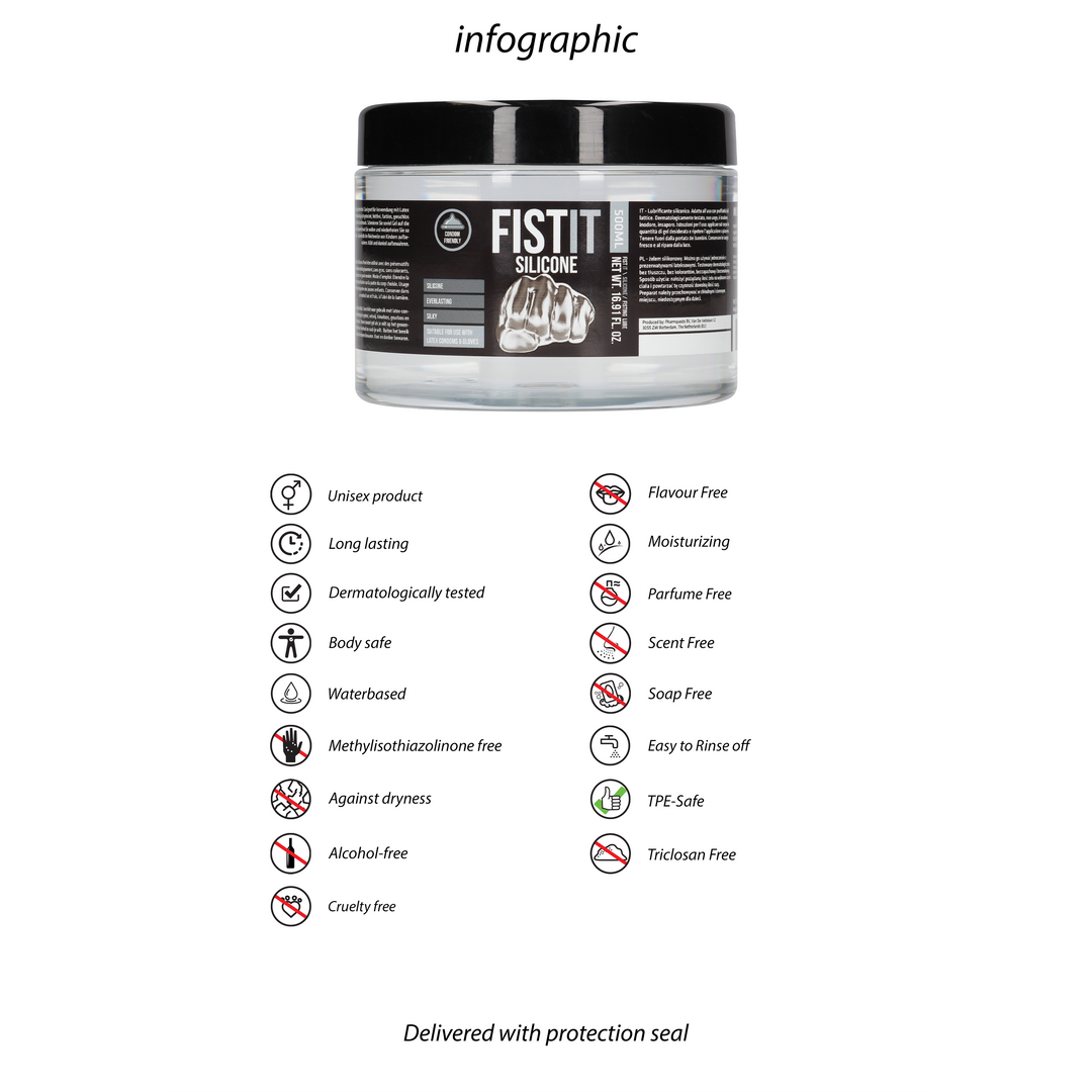 Silikonbasierte Gleitmittel - 17 fl oz / 500 ml