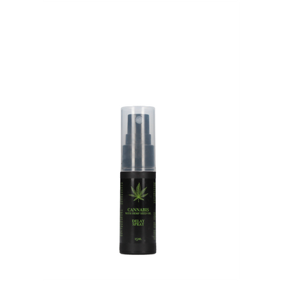 Cannabis mit Hanfsamenöl Verzögerungsspray - 0,5 fl oz / 15 ml