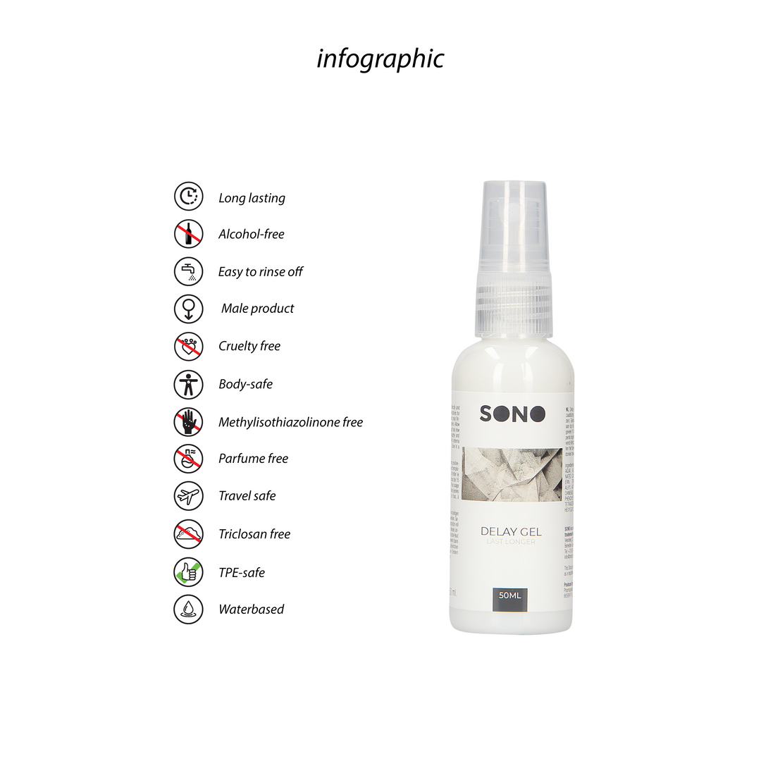 Orgasm Delay Gel - 1,7 fl oz / 50 ml