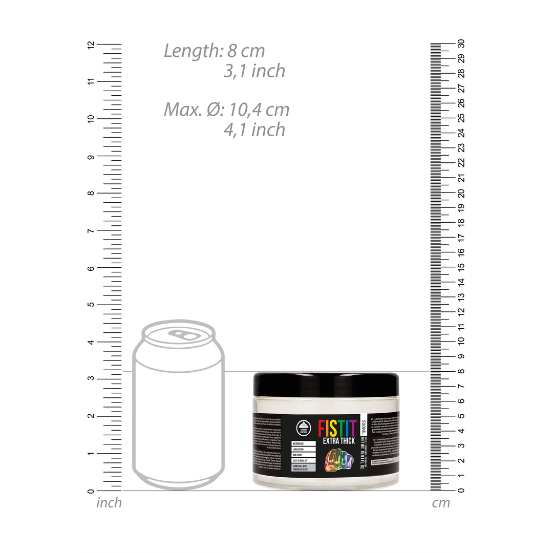 Extra Dick Gleitmittel Rainbow Edition - 17 fl oz / 500 ml