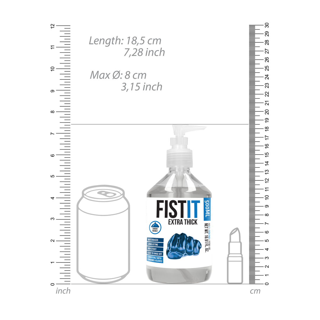 Extra Dick Gleitmittel - 17 fl oz / 500 ml