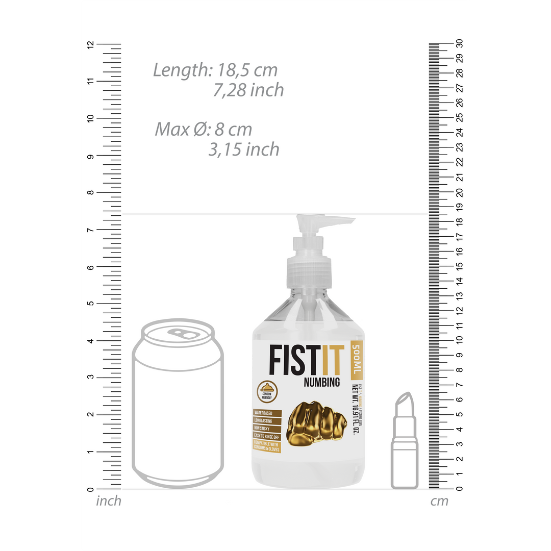 Betäubendes Gleitmittel - 17 fl oz / 500 ml