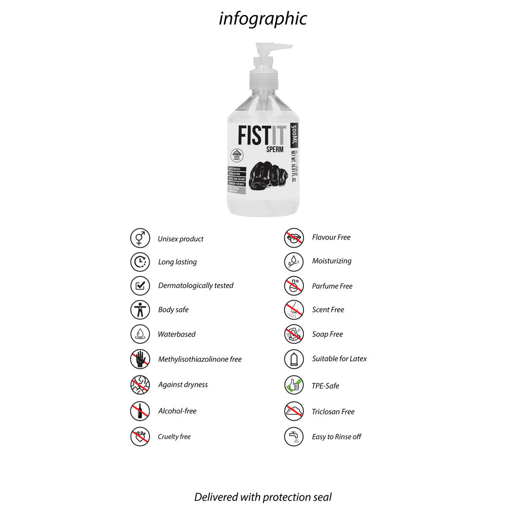 Sperm Gleitmittel - 17 fl oz / 500 ml